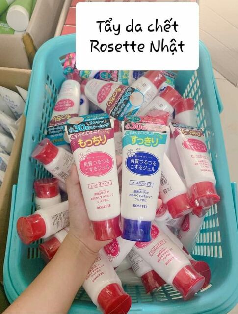 Tẩy da chết Rosette 120g nội địa Nhật