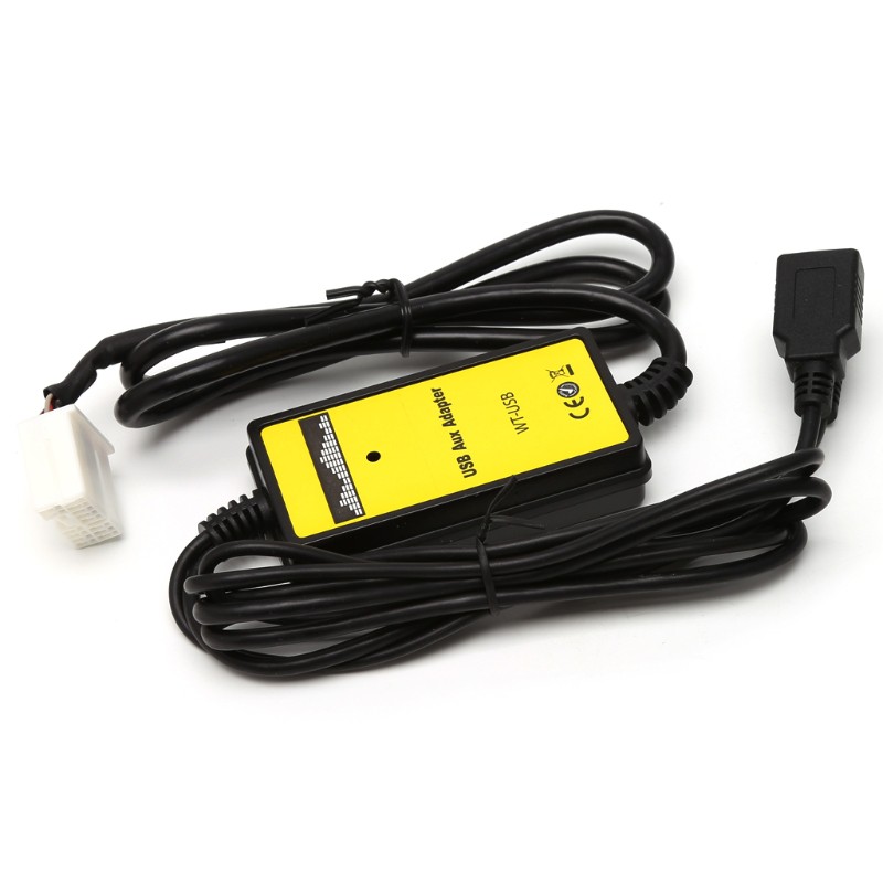 Bộ chuyển đổi cổng âm thanh AUX USB cho xe hơi Honda