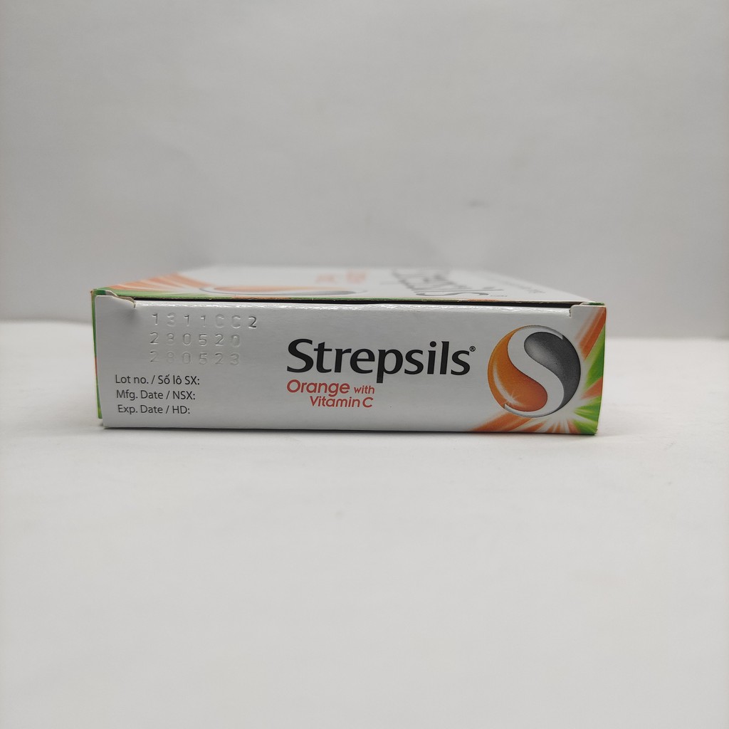 Strepsils vị cam hộp 24 viên