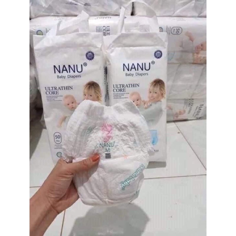 Bỉm dán quần NANU BABY - Bỉm quần Size M50L50Xl50XXl50XXXL50