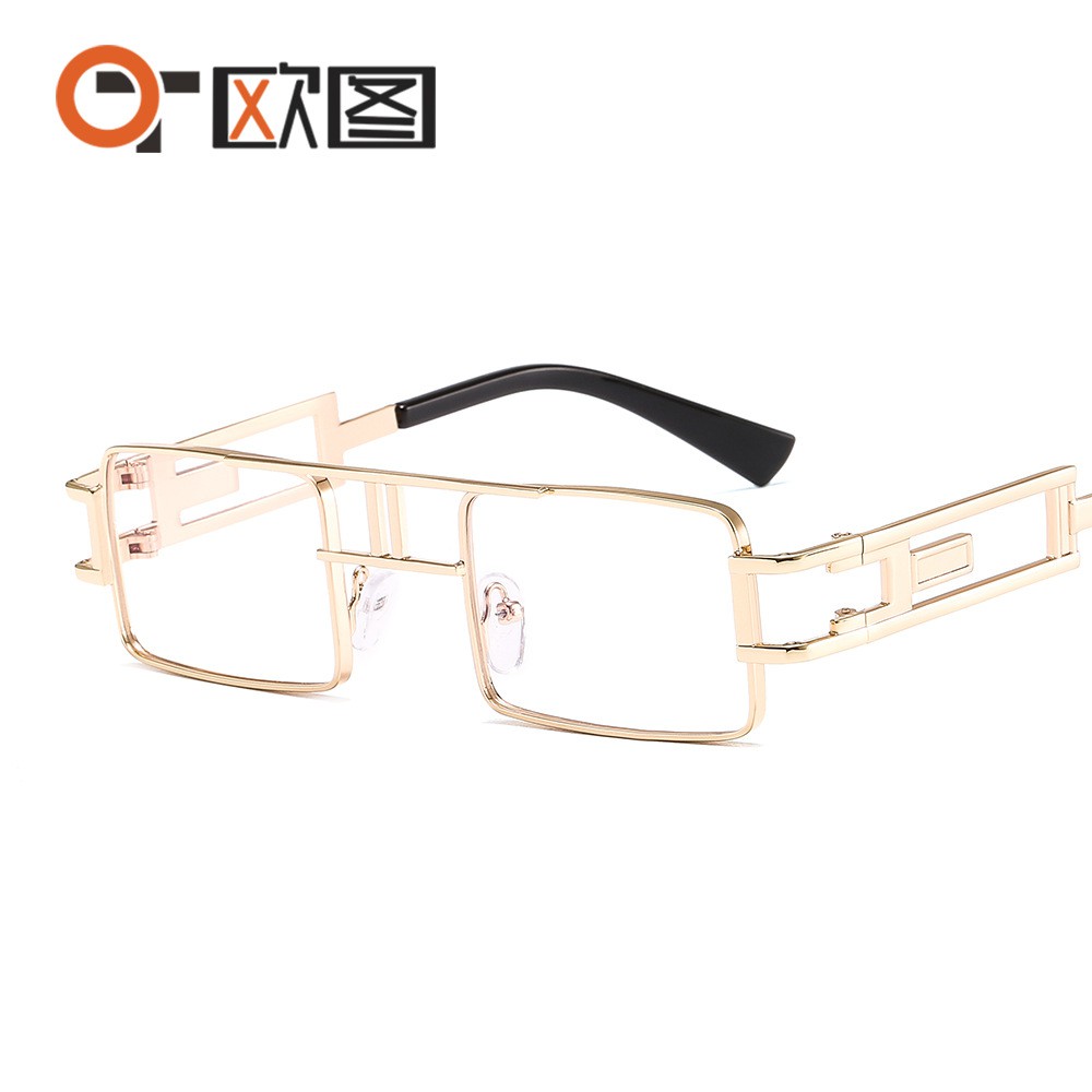 Kính Mát Gọng Kim Loại Phong Cách Steampunk 522