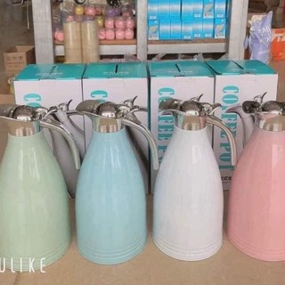 Phích GIỮ NHIỆT MỚI LOẠI 2 LÍT Bình ủ trà,cà phê,đựng nước nóng hay nước lạnh giữ nhiệt cực tốt  ( GIAO MÀU NGẪU NHIÊN)