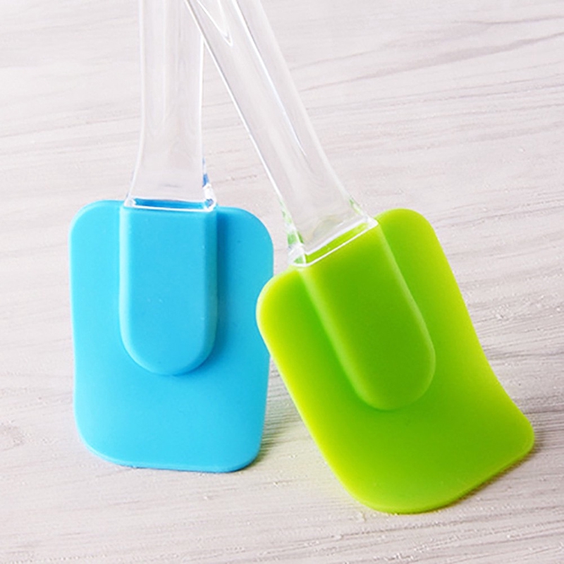 Dụng Cụ Vét Bột Làm Bánh Chất Liệu Silicon Có Tay Cầm Thẳng