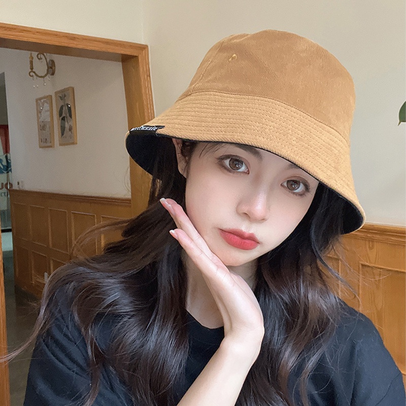 Mũ bucket kaki hai da beacause life hot trend