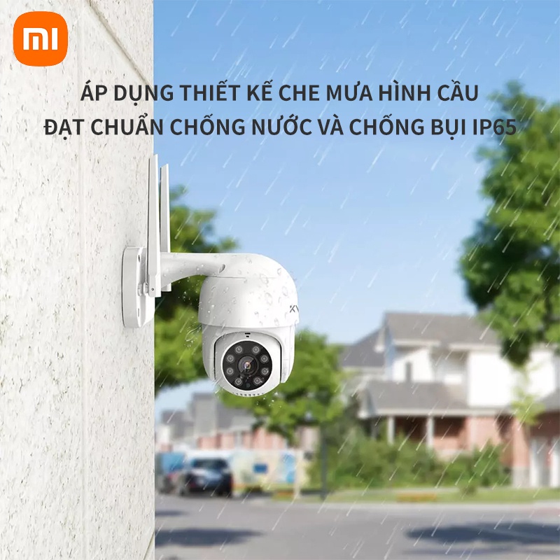 Camera hành động Xiaovv PTZ IP65 Hồng ngoại chống thấm nước 8 Tầm nhìn ban đêm Xoay 2K HD Stand By Mi Home App | BigBuy360 - bigbuy360.vn