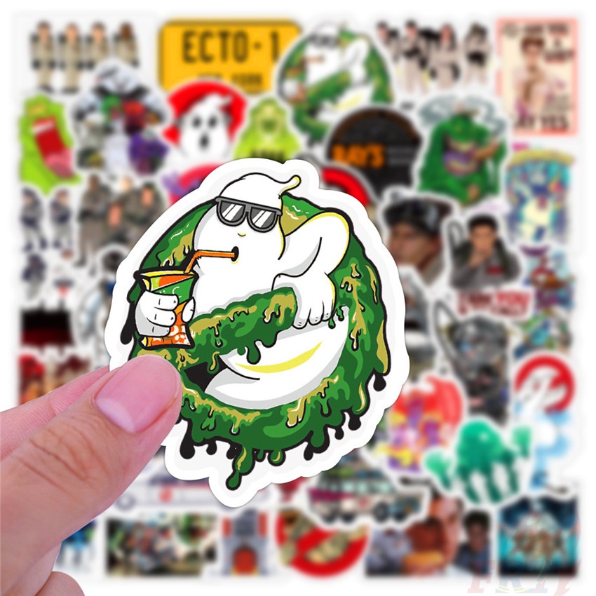 ❉ Miếng Dán Ghostbusters Series 01 ❉ Bộ 50 Miếng Dán Chống Thấm Nước Thời Trang