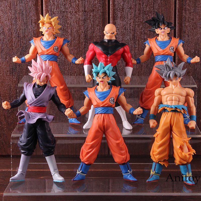 Set 6 mô hình đồ chơi nhân vật trong phim hoạt hình Dragon Ball