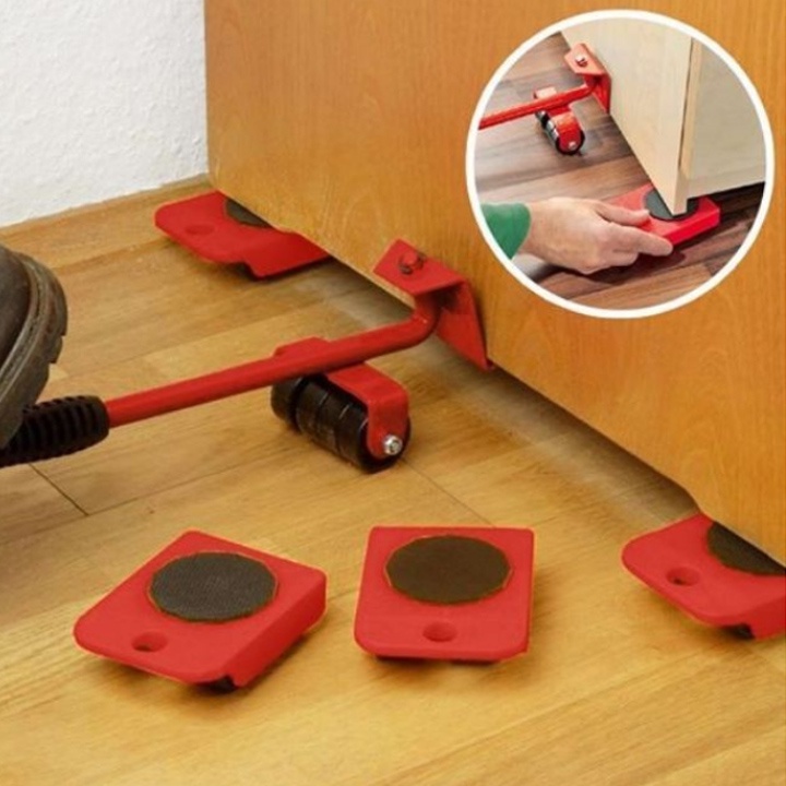 Bộ dụng cụ hỗ trợ nâng và di chuyển đồ nặng thông minh tải trọng 600kg hàng Việt Nam