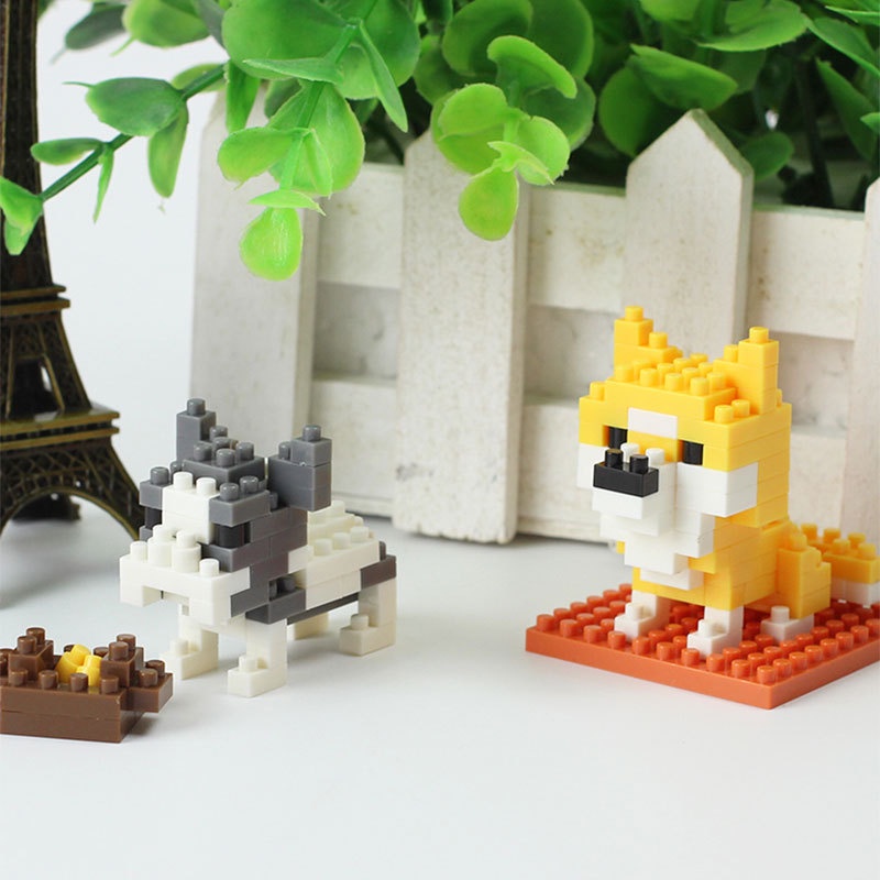 Mô Hình Đồ Chơi Lắp Ráp Tòa Nhà Vi Mô Giáo Dục Cho Bé