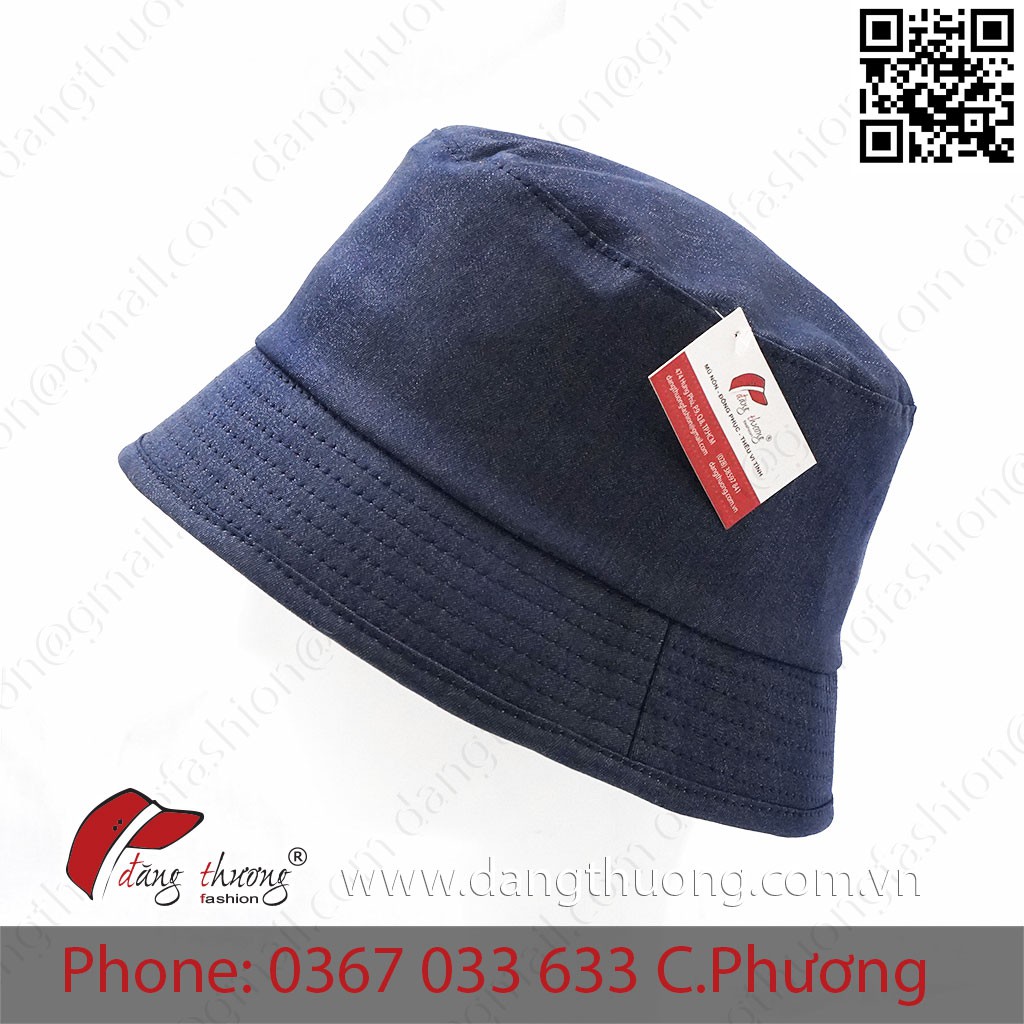 Mũ nón bo vành bucket Jean - Mũ xô