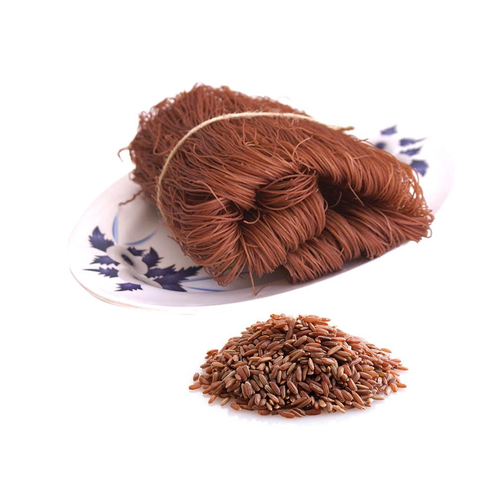 Bún gạo lứt đỏ ăn kiêng (500g) - Giảm cân, Thực dưỡng, Eat clean