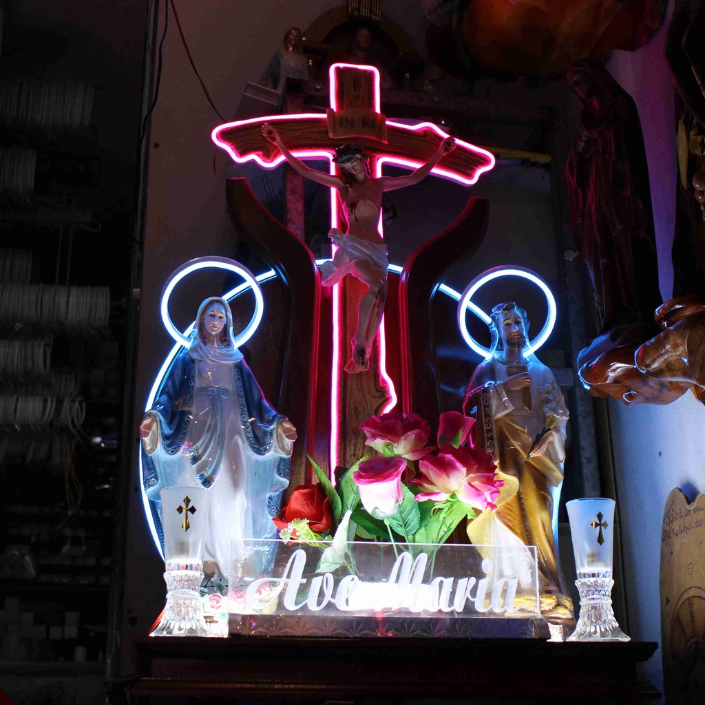 1M Dây Đèn Trang Trí Led Neon Uốn Chữ Siêu Đẹp Có 7 Màu Led