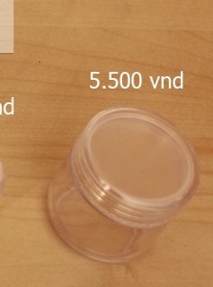 Bộ chiếc mỹ phẩm du lịch