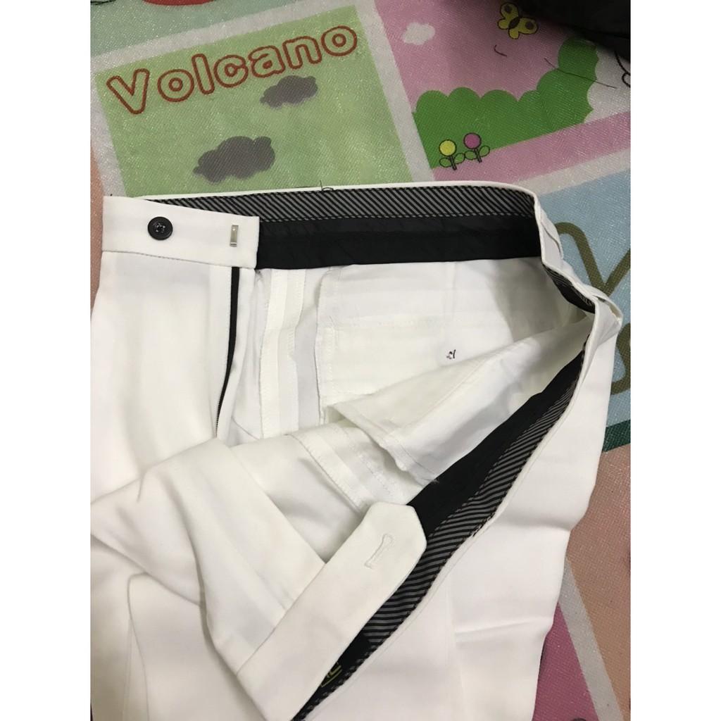 HOT HOT HOT quần âu trắng phong cách Hàn quốc chất vải tuyết mưa cao cấp mặc mát mịn, co giãn 4 chiều, BAO LỖI 1 ĐỔI 1 | BigBuy360 - bigbuy360.vn