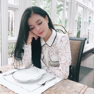 Set áo somi ren+ quần váy