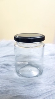 Hũ thuỷ tinh tròn 240ml - Lọ thủy tinh đựng thực phẩm