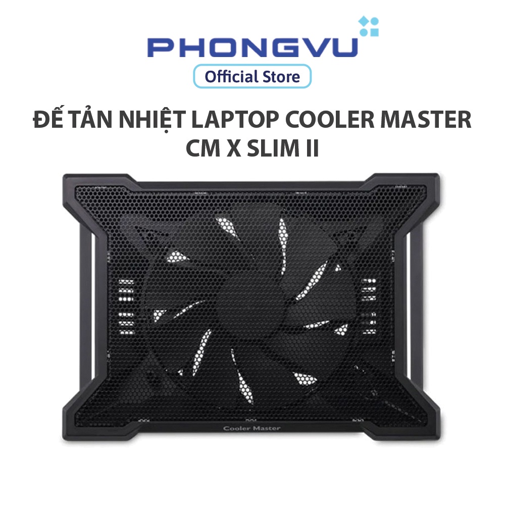 Đế tản nhiệt laptop Cooler Master CM X Slim II - Bảo hành 12 tháng