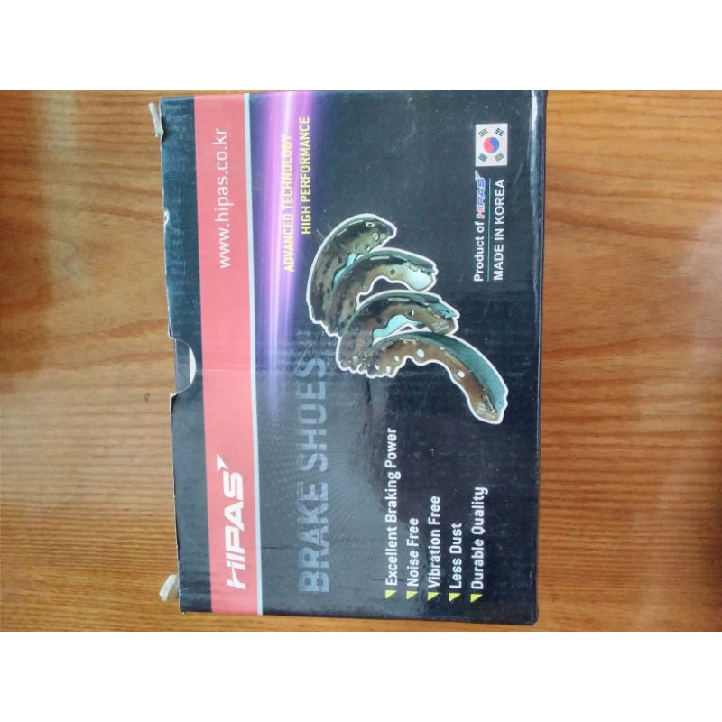 Má phanh sau xe DAEWOO GENTRA ; AVEO  made in Korea