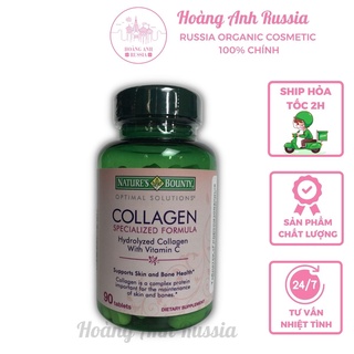 Viên Uống Bổ Sung Collagen & Vitamin C Nga 90 viên