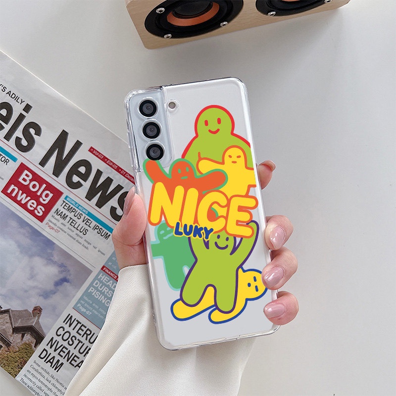 Ốp Điện Thoại Silicon Mềm Màu Kẹo Cho Samsung S22 Ultra S8 S9 S10 S21 FE S21 Plus Note 8 9 10 Plus 20 Ultra