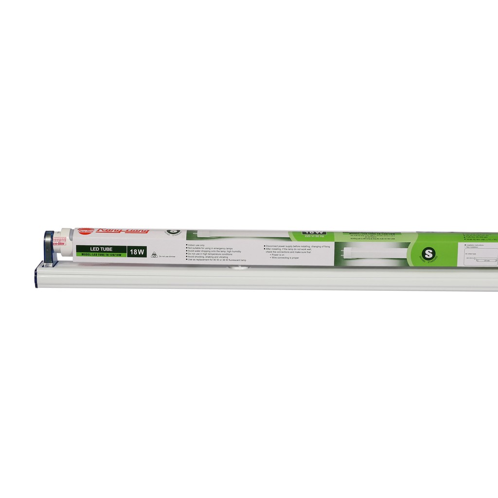 Bộ đèn LED Tuýp Rạng Đông, siêu sáng, tiết kiệm điện, Model: BD T8L M11/20Wx1
