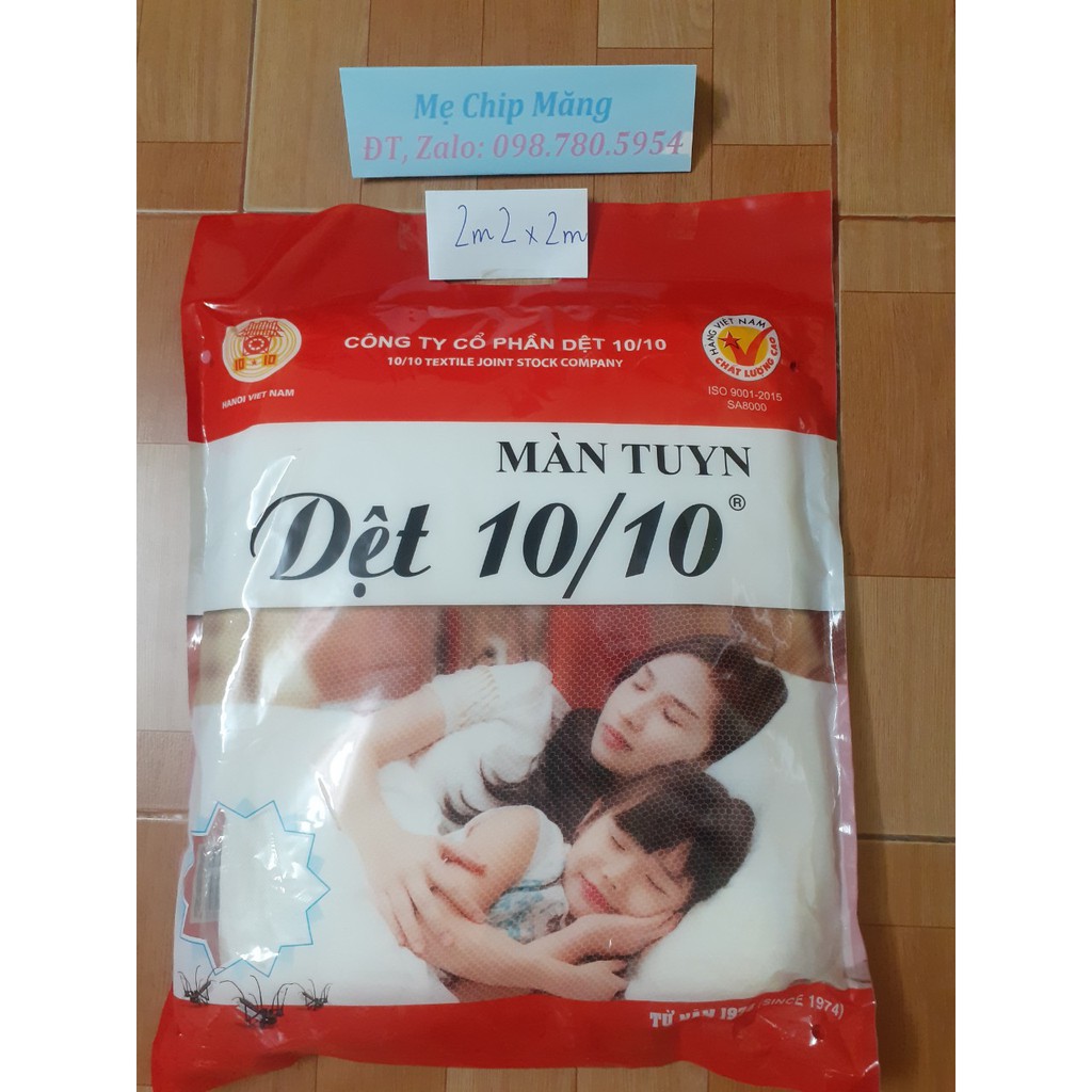 [TRỢ GIÁ] Màn Tuyn 2m2 x 2m May 10 Đủ Kích Thước, Mùng Màn Tuyn 10/10 Chính Hãng Đủ Kích Thước, Mùng Màn Tuyn Cao Cấp