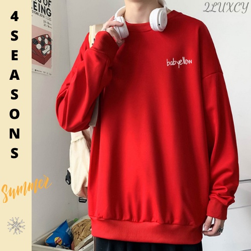 Áo khoác 🌸 Áo Sweater Tay Dài Dáng Rộng Unisex Phong Cách Hàn Quốc Trẻ Trung Cho Nam Nữ - LUXCY | BigBuy360 - bigbuy360.vn