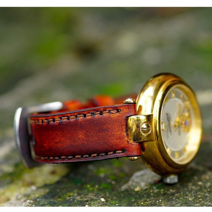 Dây Đồng Hồ Da Bò RAM Leather Cho Dòng Pojiot Bền Đẹp