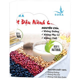 Sora Bột đậu nành cao cấp nguyên chất 100% 300g giảm cân nhanh
