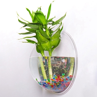 Nhwh Treo Tường Cá Cá Cá Vàng Bể Cá Treo Nồi Bát Bong Bóng DIY Trang Trí