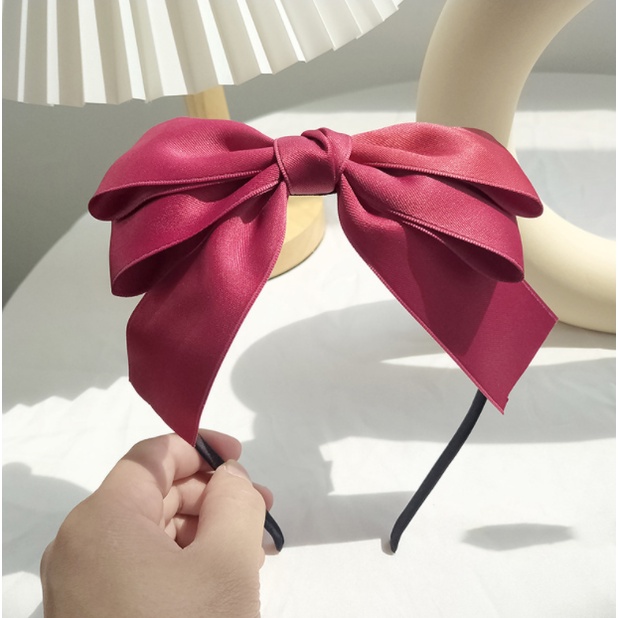 Bờm Cài Tóc MILA Nơ Ruy Băng - BD019