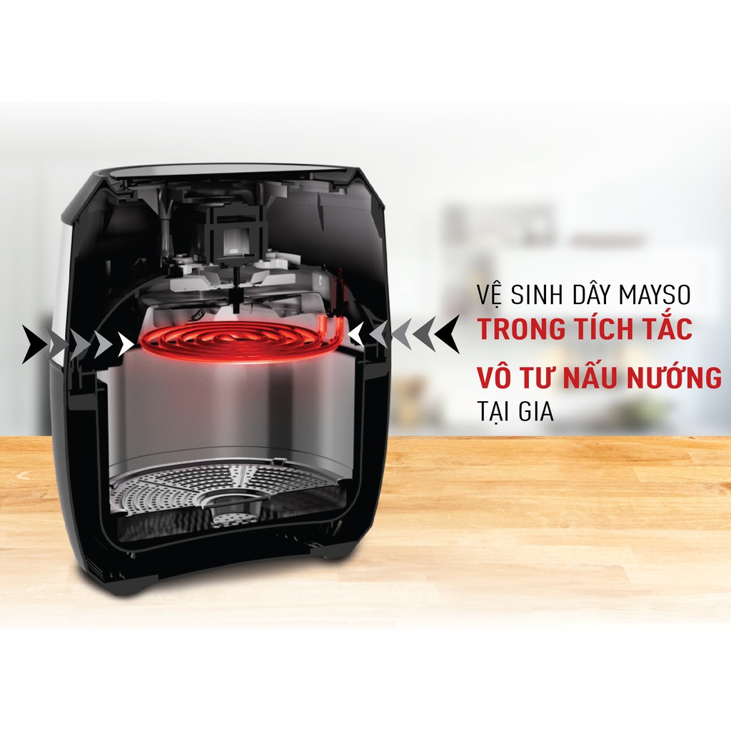 [Mã ELTEFALWL5 giảm 10% đơn 500K] Nồi chiên không dầu Tefal EY701D15