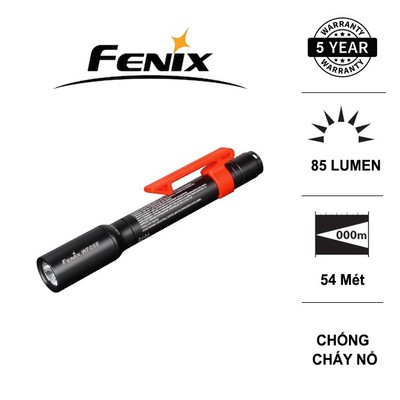 Đèn pin công nghiệp FENIX WF05E độ sáng 85 lumen tầm chiếu xa 54m chống cháy nổ sử dụng 2 pin AAA
