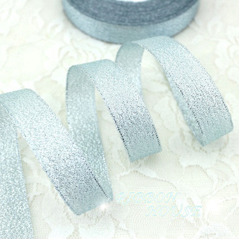 Cuộn dây ruy băng kim loại 25mm dài 25m nhiều màu sắc dùng trang trí tiệc cưới
