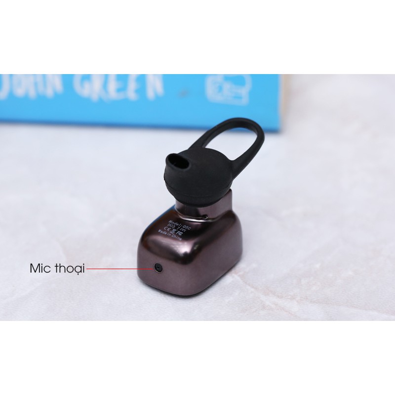 [CHÍNH HÃNG] TAI NGHE BLUETOOTH ROMAN Q5C, Kết nối lên đến 10m, Thời gian thoại 3 giờ, Thời gian nghe nhạc 2,5 giờ.