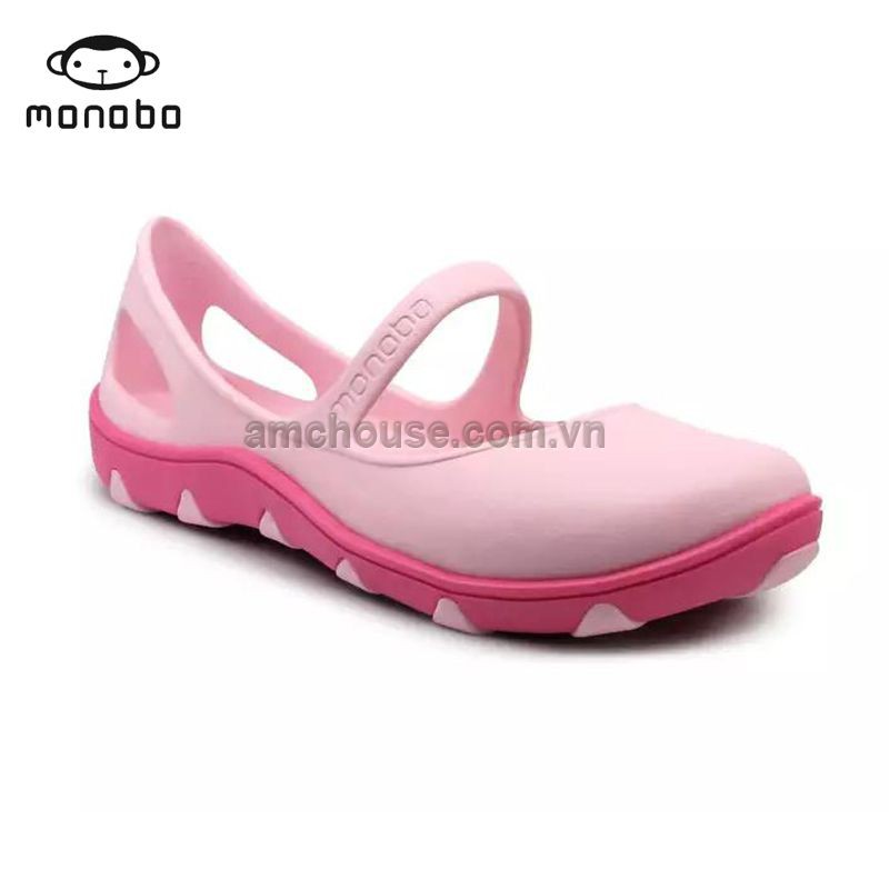 Giày đi mưa bé gái nhựa đúc Thái Lan MONOBO - TAMMY - hồng phấn