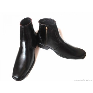 Giày boot nam da bò thật.BH 12 tháng.MS:B13.