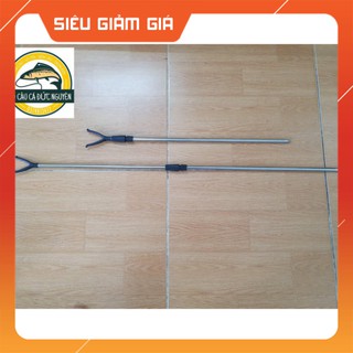 [Combo] R [BẢO TRỢ BỞI SHOPEE] 1 cây chống cần INOX 80cm bọc nhựa  [Shop đồ câu cá uy tín] [Giá rẻ]