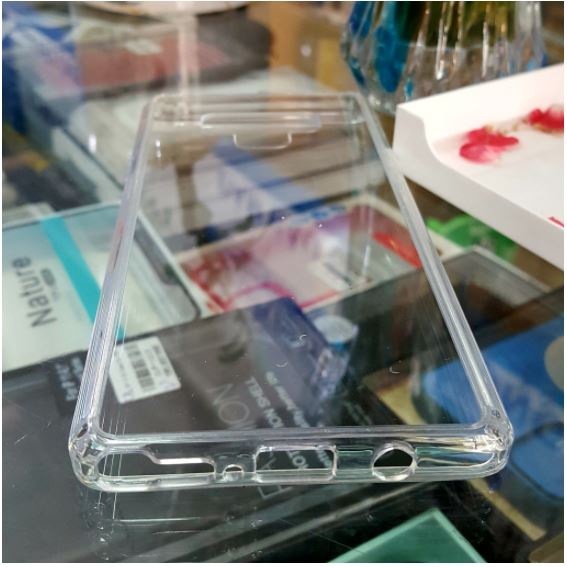 Ốp lưng Samsung Note 9 hiệu LIKGUS trong suốt chống sốc, chống ố vàng