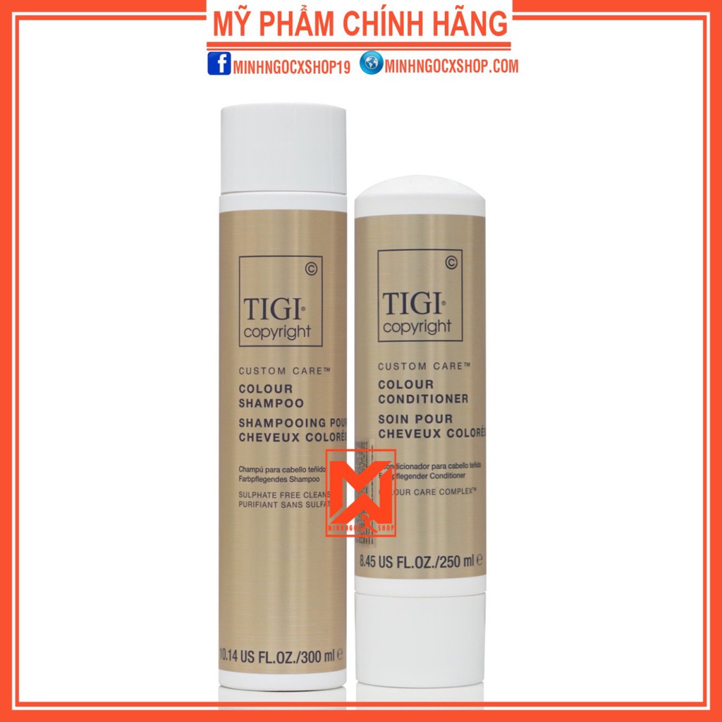 Dầu gội xả dưỡng màu TIGI COPYRIGHT COLOUR 300 - 250ml chính hãng