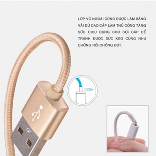 Cáp dù sạc nhanh Bagi CB MS10