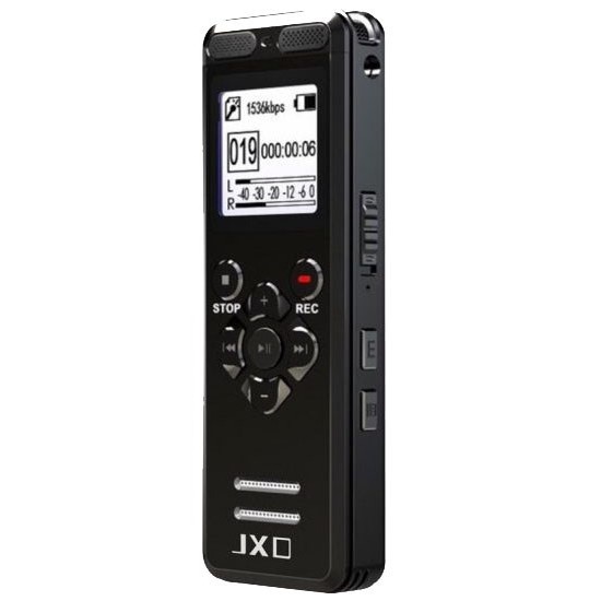 Máy ghi âm chính hãng JXD 750i, kèm máy nghe nhạc Mp3, thiết kế nhỏ gọn, hỗ trợ dung lượng lớn. Bảo hành 12 tháng