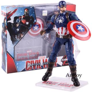 Marvel Captain America 3 Civil War Action Figure Collectible Model Toy