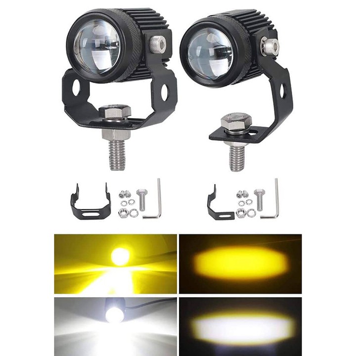 ĐÈN TRỢ SÁNG MINI COS VÀNG PHA TRẮNG - 	DLMN