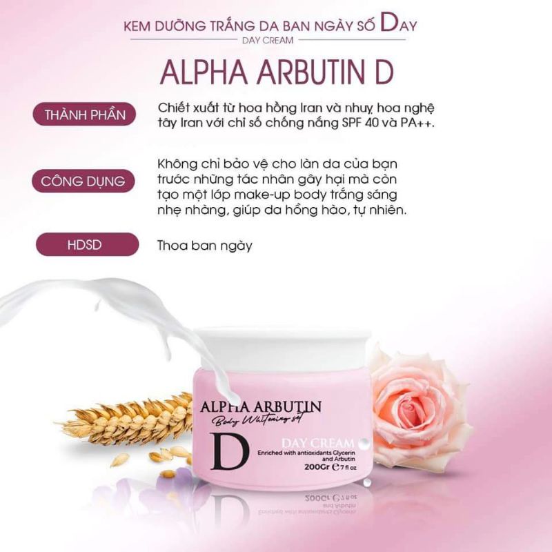 Combo 3 lọ Ủ TRẮNG - TẮM TRẮNG - DƯỠNG TRẮNG DA - ALPHA ARBUTIN | BigBuy360 - bigbuy360.vn