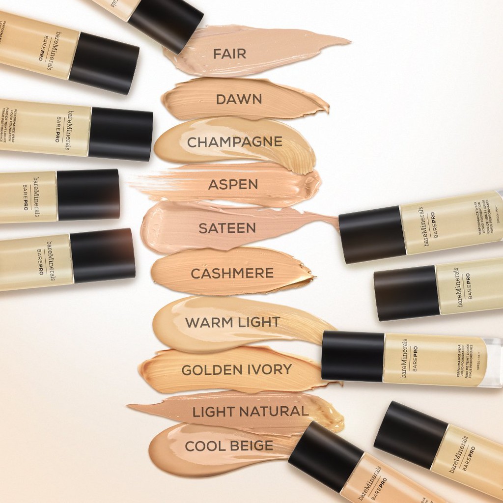 Kem Nền Khoáng barePRO Performance Wear Liquid Foundation SPF 20 | BigBuy360 - bigbuy360.vn