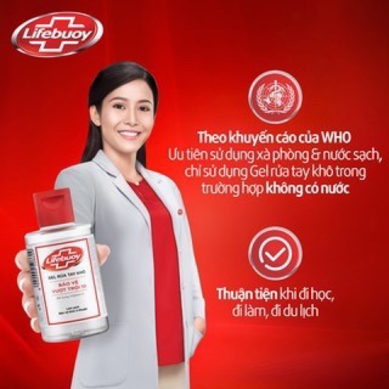 gel rửa tay khô Lifebouy 500ml | BigBuy360 - bigbuy360.vn