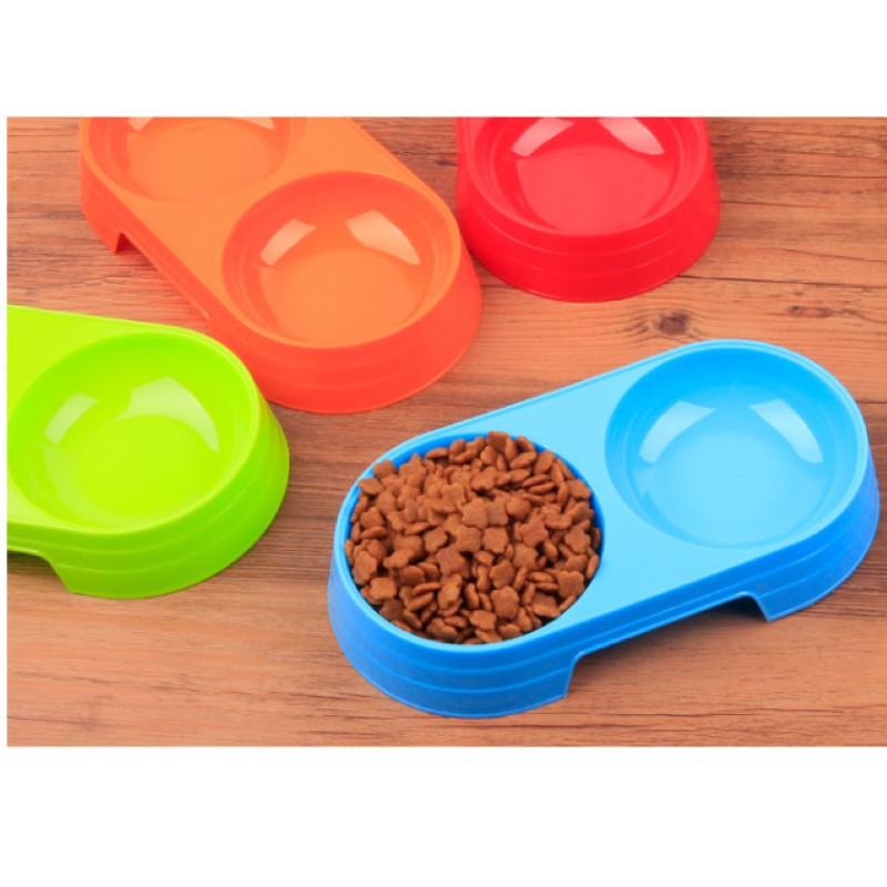 CHÉN NHỰA ĐÔI CHO CHÓ MÈO - LOVE PETS SHOP