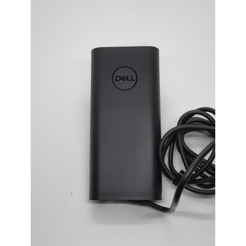 Sạc Laptop Dell XPS 15 9575 9570  2 in 1 Type-C USB-C - 6.5A-130W kim bé dạng Ovan Tặng dây nguồn Chuẩn  Có video