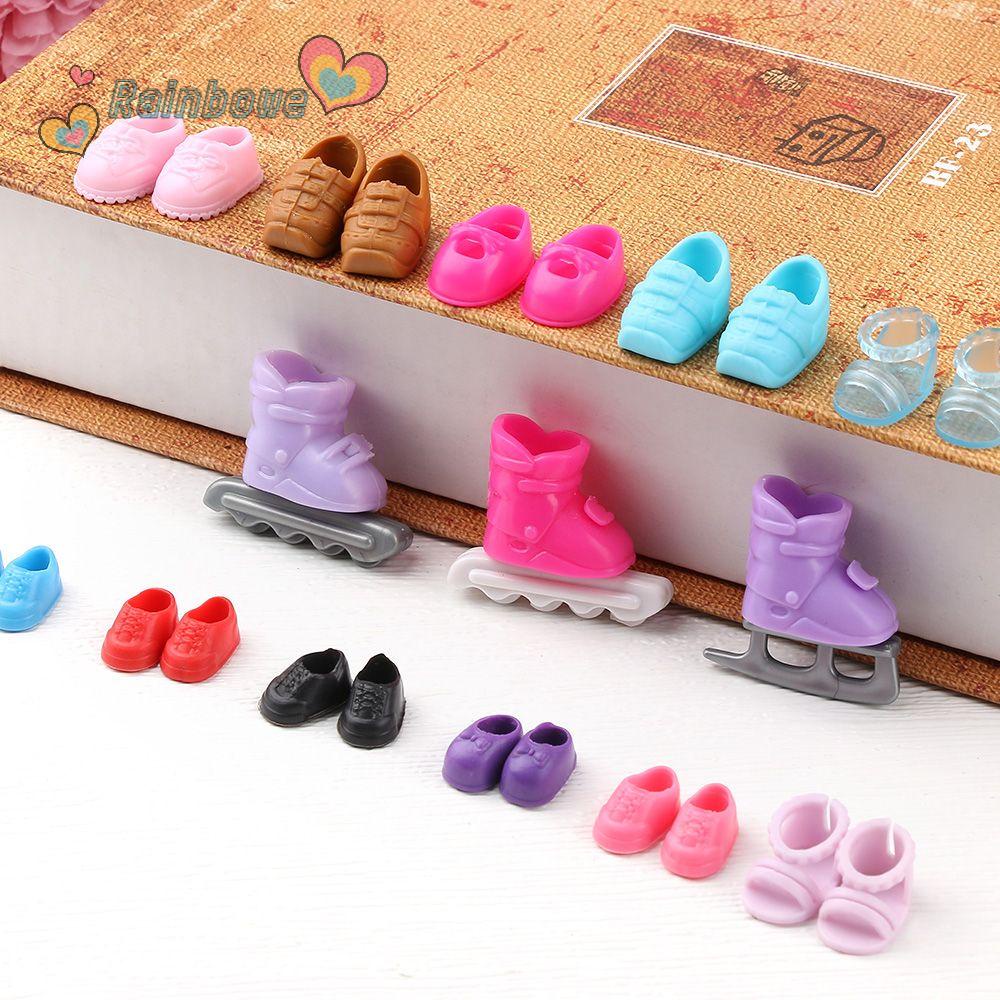 Xăng đan đế bằng PVC 8~16cm 15 kiểu dễ thương chất lượng cao cho búp bê